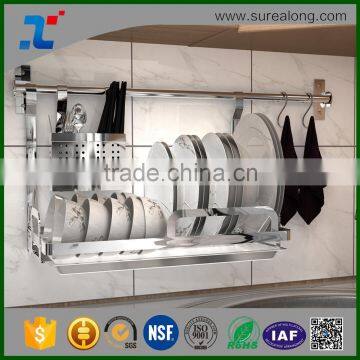 Kitchen Stainless Steel Corner Stand Rack photo-3
