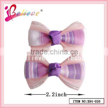 2.2" ribbon bow for toddler hair jewelry wholesale hair bows with clips