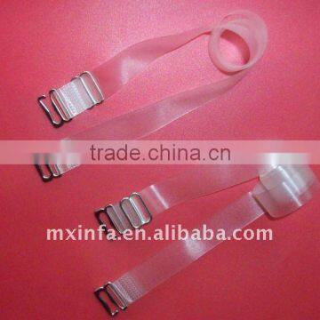 Clear bra strap