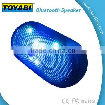 Mini Portable Bluetooth Speaker Led Light Wireless Music Box Sound Stereo Audio Loudspeakers