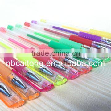 50pcs Colorful Glitter Gel Pen Set for Drawing Muticolor Gel Ink Pen for School photo-4