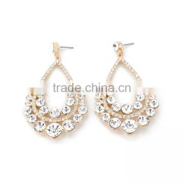 crystal stud earrings fashion jewelry earring accessories