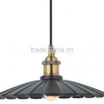 Industrial Loft Style Black Iron Electric Vintage Pendant Light photo-3