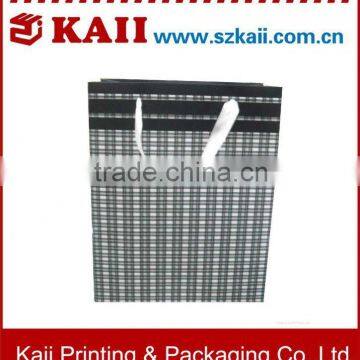 Elegant Ribbon Handle Boutique Branded Paper Bag