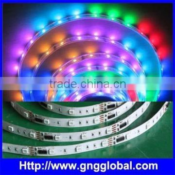 digital programmable rgb led strip waterproof ws2801 ws2811 ws2812b dmx rgb led rope lighting