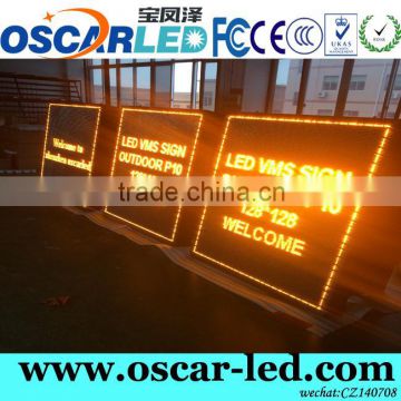 2016 outdoor led digital sign board with good price