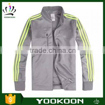 Gray Competitive Price Excellent Quality Wholesale Softshell Jacket quick dry running Sports Jacket