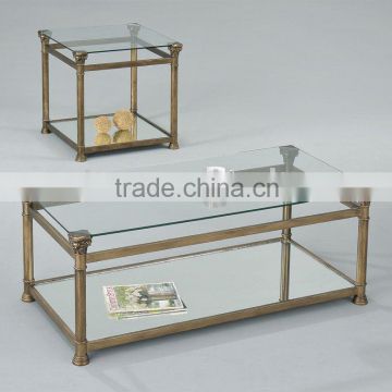 Modern Coffee Table and End Table / Glass Coffee Table