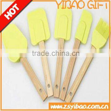 Food grade Silicone wooden handle Spatula