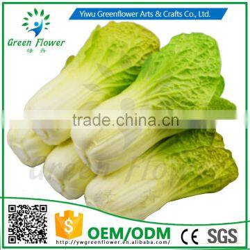 Greenflower 2016 Wholesale artificial PU Cabbage China handmaking decoration