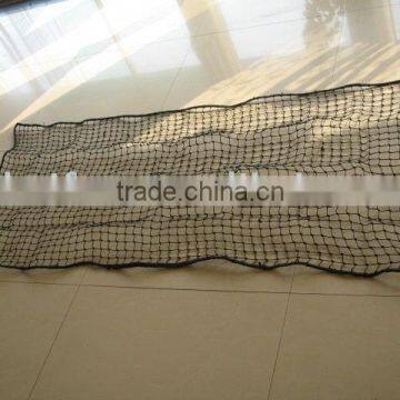 HDPE knotted cargo net with edge rope