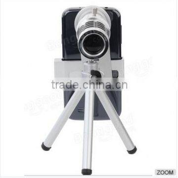 12X Universal Zoom Lens Tripod Camera Telescope For Mobile Phone photo-2