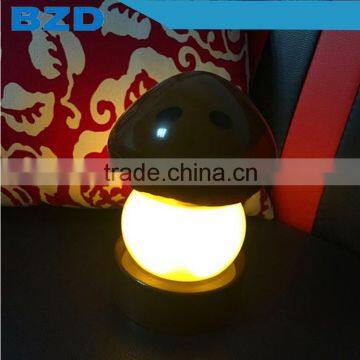 New Promotional Creative Design Cartoon Mushroom Push Control LED Unique Bedside Lamps