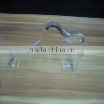 Clear Transparant Acrylic plexiglass tall sandal filler, China manufacturer