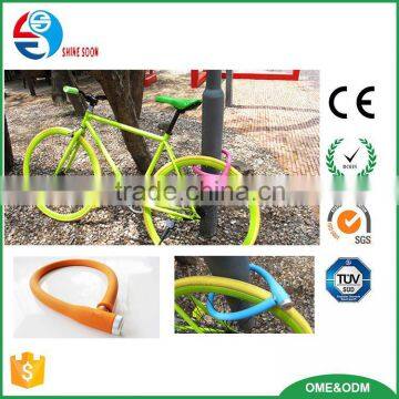 New arrival anti-theft lock safety silicone bicycle lock