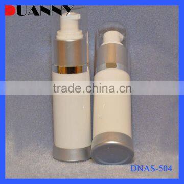 Eco Friendly Plastic White Airless Pump Bottle