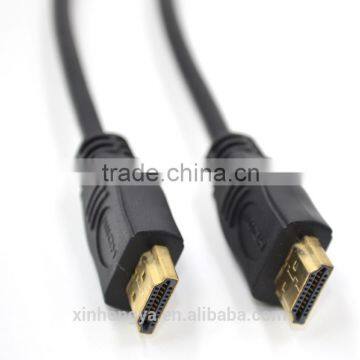 xinya best price high quality black 19+1 high speed full 3D 4K hdmi cable 2.0V 1.4V