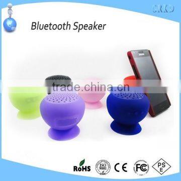 New best selling silicone mushroom mini bluetooth speaker for iPhone iPad