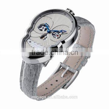 Skull-shaped watches for women high-end design lady watches