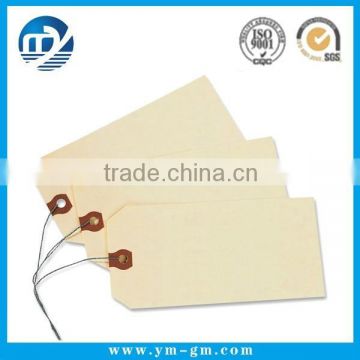 Blank kraft paper hand tag with OEM