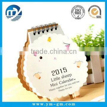 Lovely spiral desk calendar wholesale