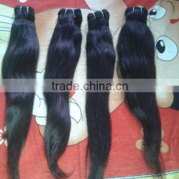 Full Head  Hair Yaki Straight Extensions 100% Remy