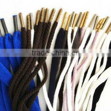 Metal tips shoelace