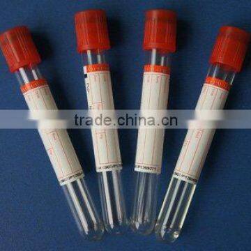 Medical Vacuum Blood Collection Tube Serum Tube