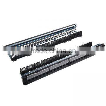19 Inch UTPor STP cat5e cat6 24 port patch panel