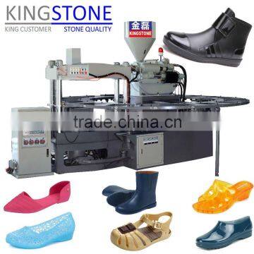 PVC injection shoe making machine