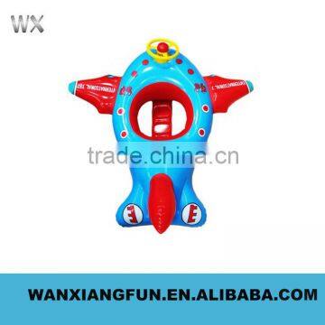 2016 PVC inflatable baby toddler swimming ring float seat boat inflatable baby boat