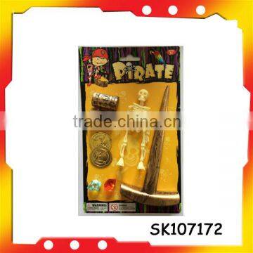 horror human skeleton pirate treasure chest wholesale with high quality