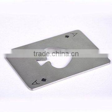 Credit Card Size Casino Poker Shaped Bottle Opener photo-3