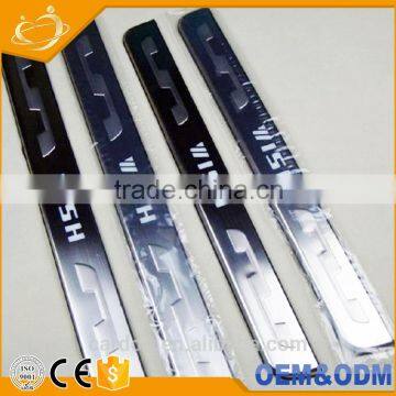 304 STAINLESS STEEL LED Blue LIGHT Illuminated door sill plates Car LED illuminated door sill plate for TOYOTA WISH