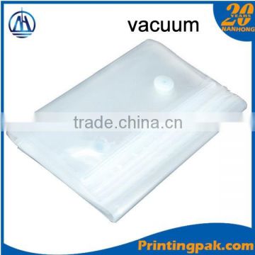 Barrier Feature and Gravure Printing Surface Handling vacuum bag with pump