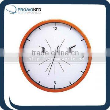 Office World Time Clock Modern Wall Clock Sticker