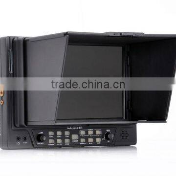 7 Inches 1280x800 On-Camera Video-assist Field Monitor With HDMI Input Tally Focus Assist Marker False Color Pixel to Pixel Etc photo-2
