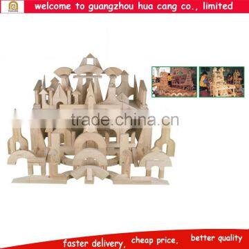 Classical preschool educational kids toy table toys Wooden functional kids creative block toys