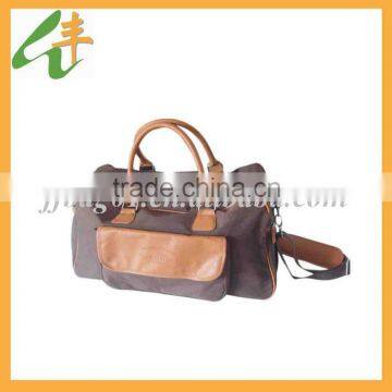 Professional fashion design polyester shoulder travel bag