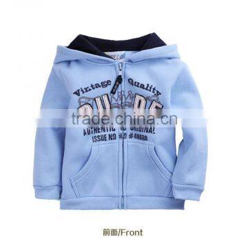 zipper sportswear long sleeves children boys hoodie jacket coat winter spring zipper hood fleece kids outerwear