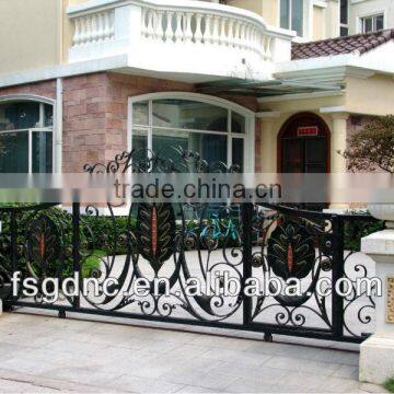 Modern fashionable wrought iron house gate designs