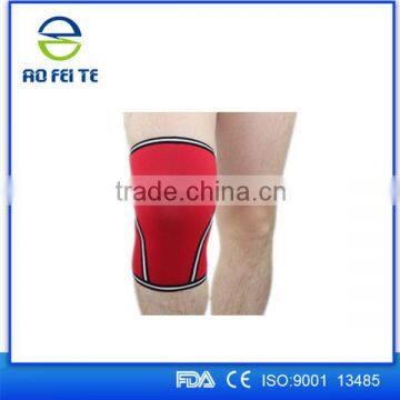 Best selling alibaba express turkey crossfit gym compression cotton elastic knee sleeve for basketball