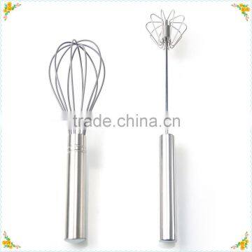 Rotating Whisk,Egg Beater Cake Baking Utensils