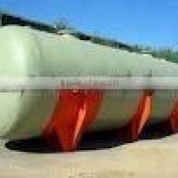 Fiberglass horizontal tank