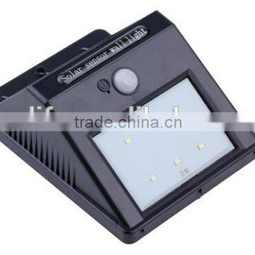 6pcs LED Solar Motion Sensor Waterproof Triangle Garden Wall Light photo-3