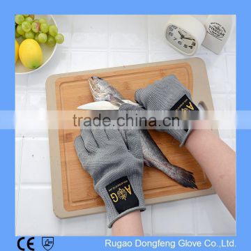 Cut Resistant Fishing Fillet Gloves with Stainless Steel Mesh