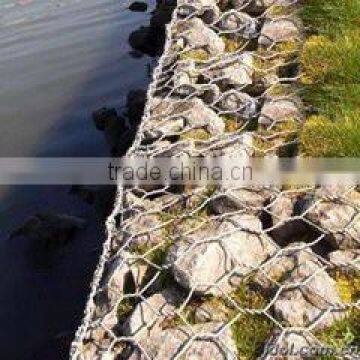 Stone Gabion Retaining Wall Price/ galvanized steel Gabion box