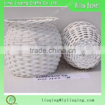 water vat basket 2 sets willow flower basket