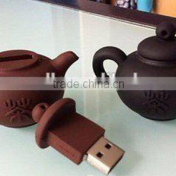 2014 new product wholesale teapot usb flash drive free samples made in china