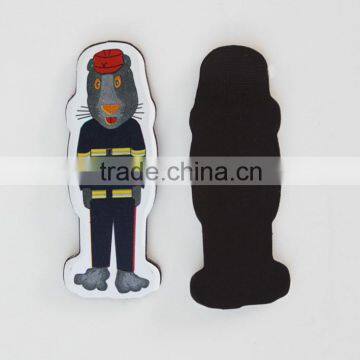 2015hot sale custom cartoon fridge sticker,3d pvc fridge sticker